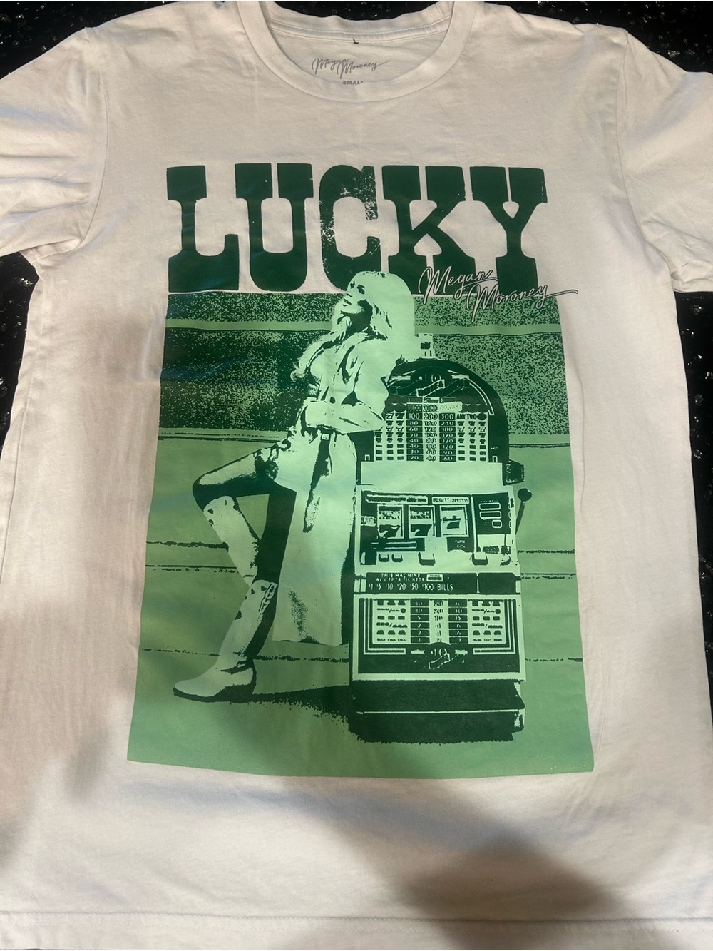 Megan Moroney Concert Tee Shirt Lucky
